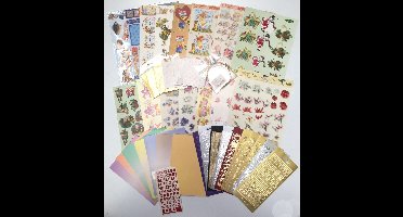 Top-Hobby Groot Hobbypakket - Stickers voor kaarten maken - Wisselend assortiment
