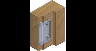 Nastelb. sluitplaat Ergo-Nomic, sponning 57mm