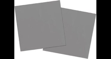 Folat - Servetten Zilver 33x33cm (20 stuks)