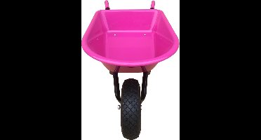 Meuwissen Agro Kruiwagen Kinderen - Roze met kunststof bak - 4+ jaar