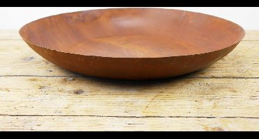Dienblad - Vintage ijzeren dienblad - Schaal rond  - Plateaus - Rond plateau - Decorative schaal