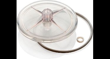 Deksel en O ring voor vetus koelwaterfilter type 150