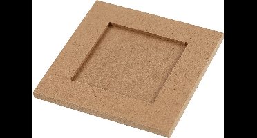 Creotime Collagelijst 10 X 10 Cm Bruin