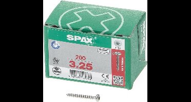 Spax Spaanplaat CK Verzinkt Torx 3.0 x 25 - 200 stuks