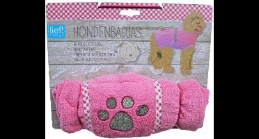 lief! Girls Hondenbadjas - M