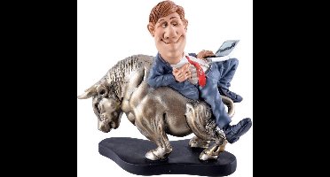 Warren - Stratford - beursmakelaar - bull - Wall - Street - beroepen - beeldje