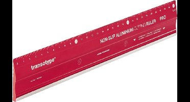 Transotype 17803006 Snijliniaal Professionele Kwaliteit - Liniaal 30cm