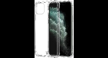 Hoesje geschikt voor iPhone 11 Pro - Anti Shock Proof Siliconen Back Cover Case Hoes Transparant
