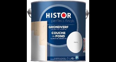 Histor Perfect Finish Grondverf - 2,5 liter - Wit
