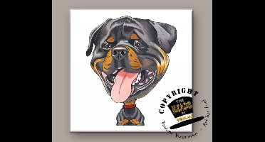 Tegel Hond Rottweiler