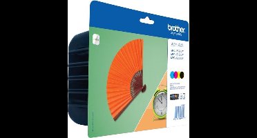 Inkcartridge brother lc-129xl zwart 3 kleuren