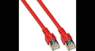 Techtube Pro - Internetkabel S/FTP CAT.5e - rood - 0.50 meter