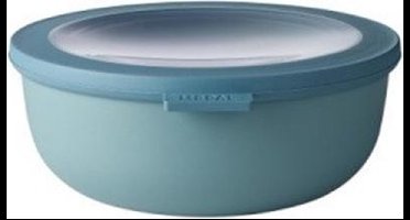 Mepal - Multikom Cirqula vershouddoos - 2250 ml - Rond - Nordic green