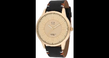 Mooi heren horloge -met beige wijzerplaat Q926J100Y