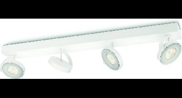 Philips Clockwork opbouwspot - 4-lichts - wit