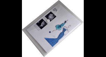 EXXO-HFP #90161 - A4 Documentenmap - Landschap model - Klitsluiting - Kleurloos - 150 stuks (15 pakken @ 10 stuks)