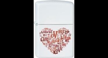 Zippo aansteker Love Heart