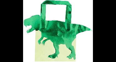 5 dinosaurus papieren cadeautasjes - Feestdecoratievoorwerp