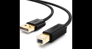 UGREEN - USB 2.0 USB-A male  naar USB-B male printer kabel - 1,5 meter