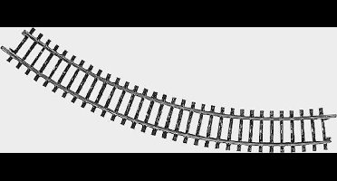 H0 MÃ¤rklin K-Rails (Zonder Ballastbed) 2210 Gebogen Rails Industriecirkel 45 Â° 295.4 Mm
