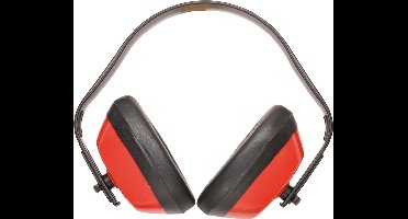 Portwest Klassieke Gehoorbescherming PW40 - Rood - One size