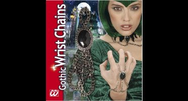 Gothic armband Met Zwart Medaillon