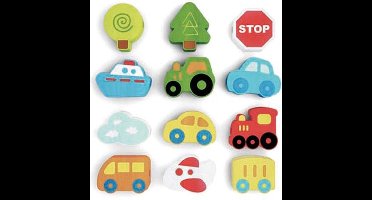 Hape Thread Game-Vehicles