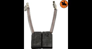 Koolborstelset voor Milwaukee Hamer PHE45SQ - 5,9x11,1x17,5mm