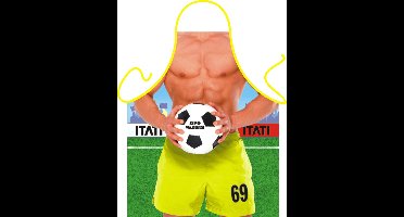 Voetballer - Sexy Grappig Leuk Schort Keukenschort