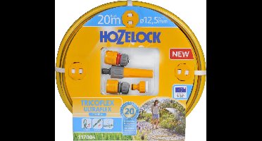 Hozelock Tricoflex Ultraflex slangset Ø 12,5 mm 20 meter