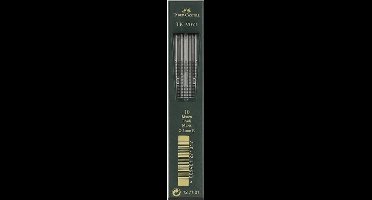 Faber-Castell potloodstiftjes vulpotlood - TK9071 - lijnbreedte 2,0mm - hardheid 3B - 10 stuks in koker - FC-127103