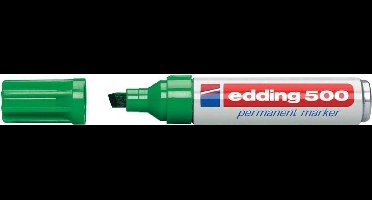 Edding Viltstift - 500 - Schuin - Groen - 2-7mm