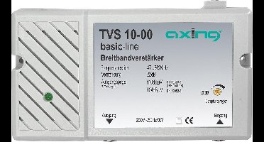 Axing TVS 10 Multirangeversterker BK, DVB-T 22 dB