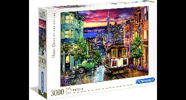 Clementoni - Puzzel - 3000 Stukjes - San Francisco - High Quality Collection - Puzzel Voor Volwassenen