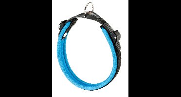 Ferplast Hondenhalsband Ergofluo 52 Tot 60 Cm Pu Blauw/zwart