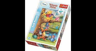 Trefl puzzel - Disney Winnie de Poeh 60 stukjes kinderpuzzel cartoon.