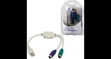 LogiLink Adapter USB - 2x PS/2