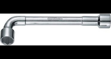 Dubbele pijpkopsleutel CV-staal omgezet 16mm GEDORE