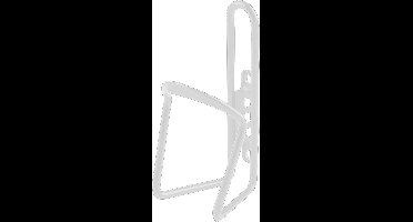 Bidonhouder M-wave aluminium - wit