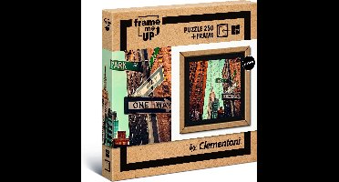 Clementoni Legpuzzel - Frame Me Up Puzzel Collectie - One way - 250 stukjes, puzzel volwassenen