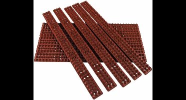 Lifetime Anti-klimstrip - 49 cm - 40 stuks - Waterbestendig - Bruin - 19,6 meter totaal