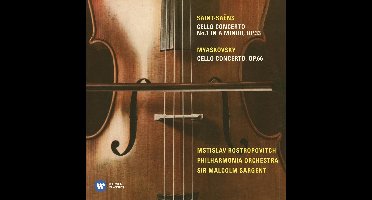 Mstislav Rostropovich Sir Malcom Sargentphilharmonia Orchestra - Miaskovsky Cello Concerto Saintsaens Cello Concerto No 1