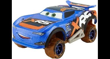 Disney Cars auto XRS Mud Racing Barry Depedal - 7,5 Cm Blauw