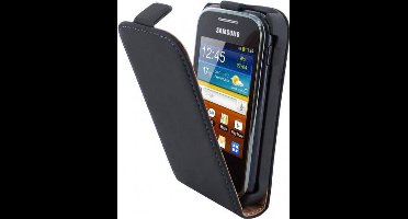 Mobiparts Premium Flip Case Samsung Galaxy Pocket Black