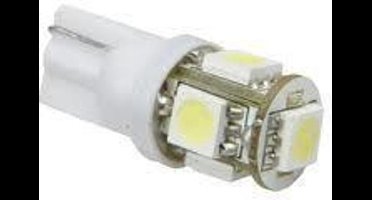 T10 Witte 5SMD LED lamp 5050