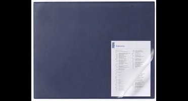 Durable 7293 729307 Bureau onderlegger Donkerblauw (b x h) 650 mm x 520 mm