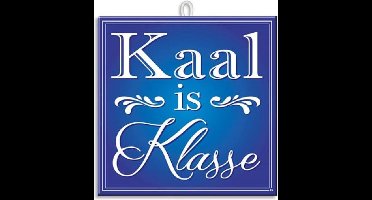 Paperdreams Slogan tegel - kaal is klass