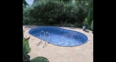 Summer fun zwembad inbouw set ovaal 600x320x150