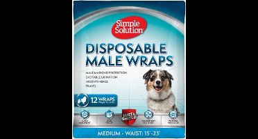 Simple solution wegwerp plasband reu - MEDIUM 12 ST