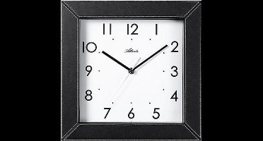 Wandklok in leder uitvoering Modern Design